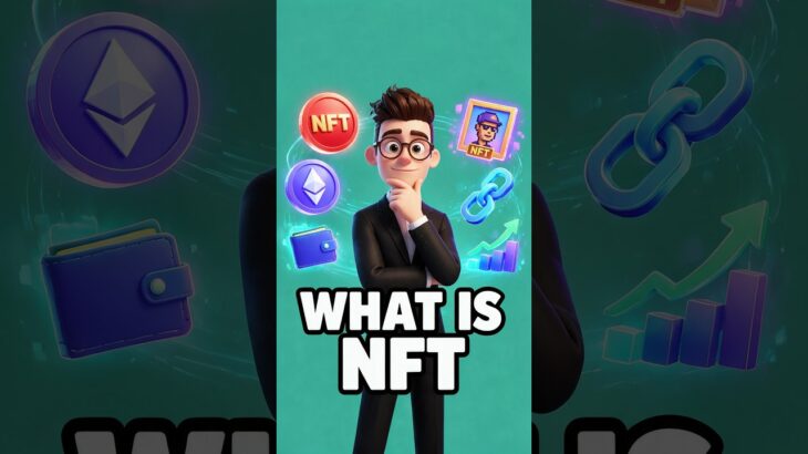 WHAT IS NFT💎?? #NFT #Crypto #Blockchain #Web3 #WhatIsNFT #NFTExplained #CryptoEducation #shorts