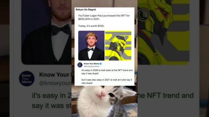 YouTuber Logan Paul purchased this NFT for $635,000 in 2021