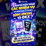 hoàn thành các nhiệm vụ và nhận được cả hai NFT—10M Linkers và OKX chưa? #InterLink #ITL #ITLG
