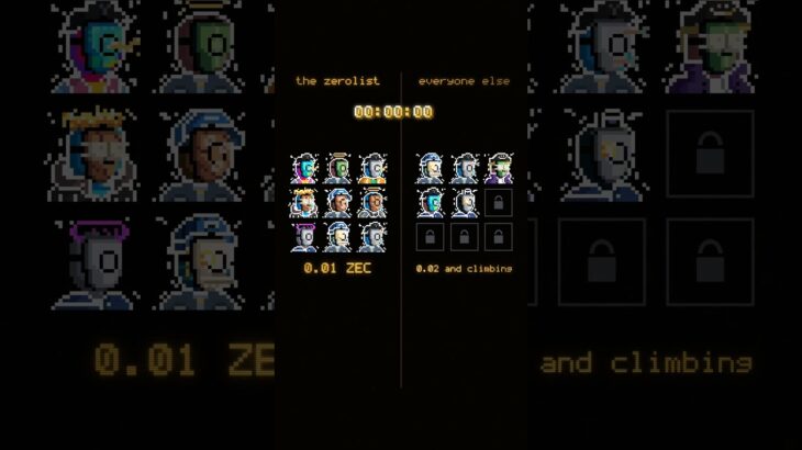 six hours, half the price_  #zcash #8bit #crypto #nft #privacy #nfts #pixelart #nftcommunity #xrp