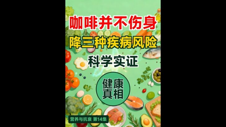 你一直以为咖啡不健康 | 降帕金森肝病糖尿病风险 | 营养科学