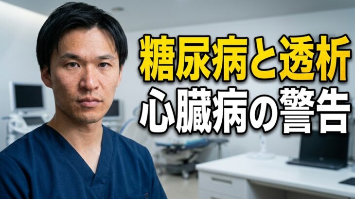 グレート義太夫さん死去で考える　糖尿病・人工透析と心臓病の深い関係　内科医・循環器専門医・産業医が詳しく説明します