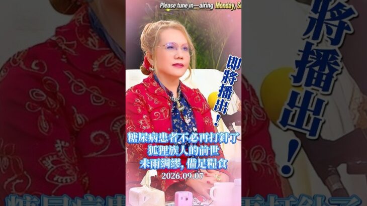 糖尿病患者不必再打針了｜狐狸族人的前世｜未雨綢繆，備足糧食