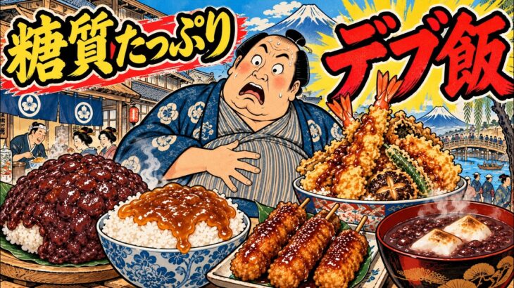 江戸時代に糖尿病？ 実は“太る飯”だらけだった江戸の食卓