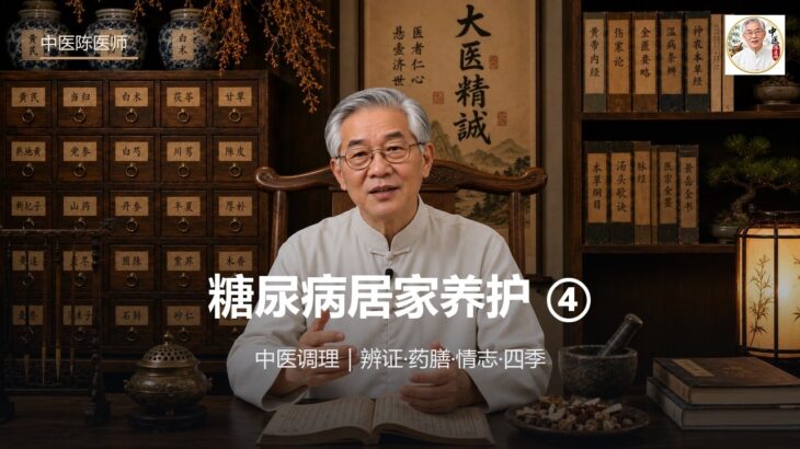 糖尿病居家养护④｜中医调理——辨证·药膳·情志·四季·穴位艾灸