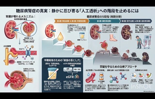糖尿病腎症のおさらい