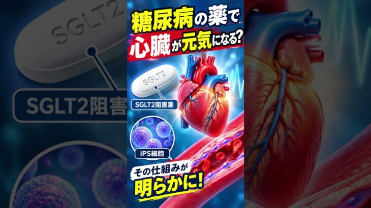 糖尿病の薬で心臓が元気になる？その意外な仕組みが判明 #医療ニュース　 #健康ニュース