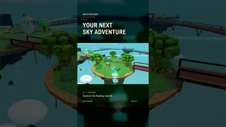 01 Sky Adventure Short #roblox #money #robloxshorts #crypto #eggraiders #bitcoin #design #nft