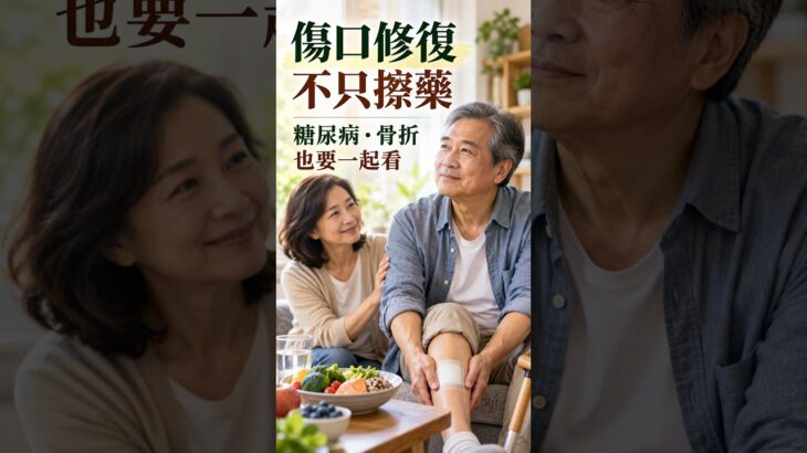 05｜傷口修復不只擦藥：糖尿病、骨折與保肌 / 維生素C：從骨骼牙齒到傷口修復