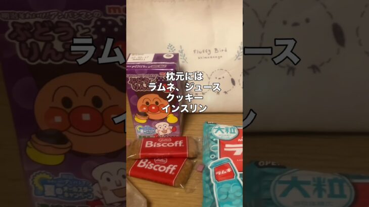 【1型糖尿病】寝る前のルーティーン