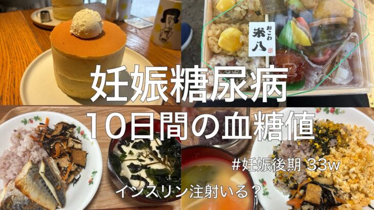 【妊娠糖尿病】10日間の血糖値測定💉インスリン注射いるかも、、、