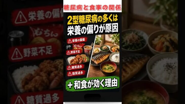 「2型糖尿病の多くは『栄養の偏り』が原因だった」