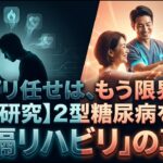 【2型糖尿病】「アプリ任せ」の運動は無意味！？血糖値を本気で下げる『見守り』の力と最新・遠隔リハビリの衝撃