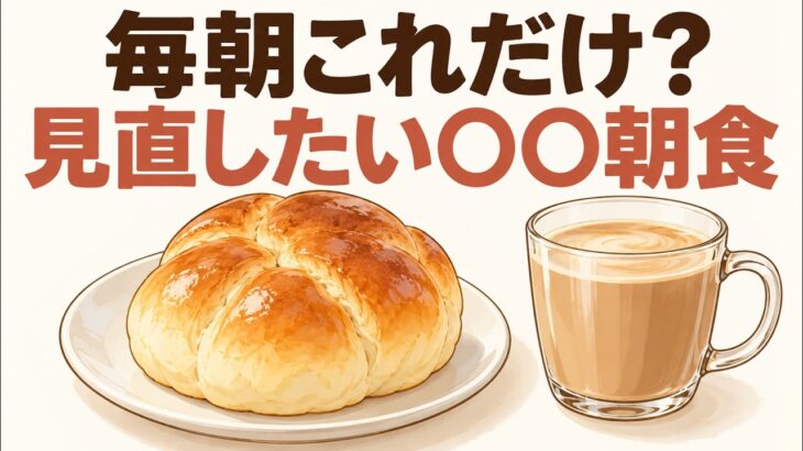50代、毎朝これだけ？ 糖尿病が気になる人が見直したい「〇〇朝食」