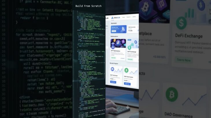AntroLab Web3 Dashboard | NFT Marketplace, DeFi Exchange & DAO Projects | Web3 Platform