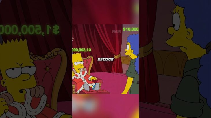 Bart se convierte en NFT. 😱 #thesimpsons #lossimpson #simpsons