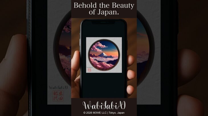 Behold the Beauty of Japan. #WabiSabiAI #Zen #Web3 #NFT #blockchain