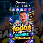 🏆 COMO CONSEGUÍ GANAR 1000$ GRATIS EN SORARE 🔥 #sorare #laliga #fantasyfootball #nft #football