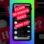 Claim 50points daily on TreasureNova NFT and can redeem/ participate daily in lottery