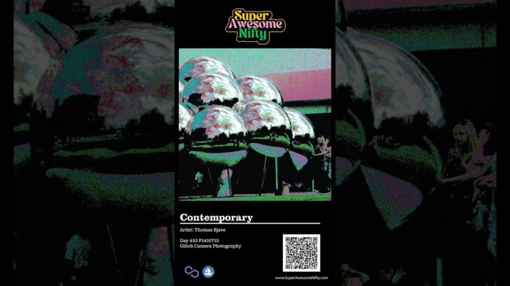 Day 453 Bjave P1410715 Contemporary Maru Kanazawa Japan Glitch Camera Photography Art NFT Everyday