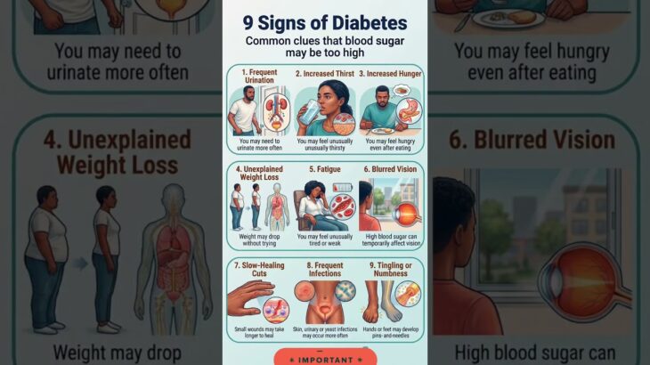 Diabetes warning signs #shorts #diabetes