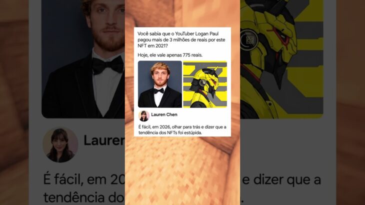ESSE NFT VALEU 3 MILHÕES DE REAIS #memes #curiosidades #nft
