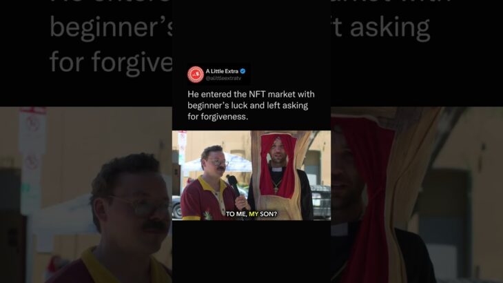 He entered the NFT market with beginner’s luck and left asking for forgiveness.