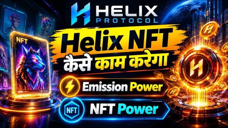 Helix NFT कैसे काम करेगा? 🔥 Emission Power & NFT Power | AI LGNS