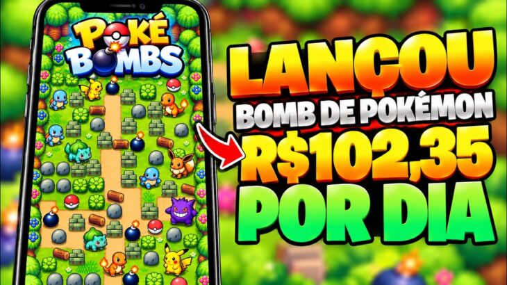 🔥LANÇOU!! NOVO BOMB CRYPTO de POKEMON – JOGO NFT GRÁTIS – como GANHAR no POKEBOMBS ? Vale a Pena?
