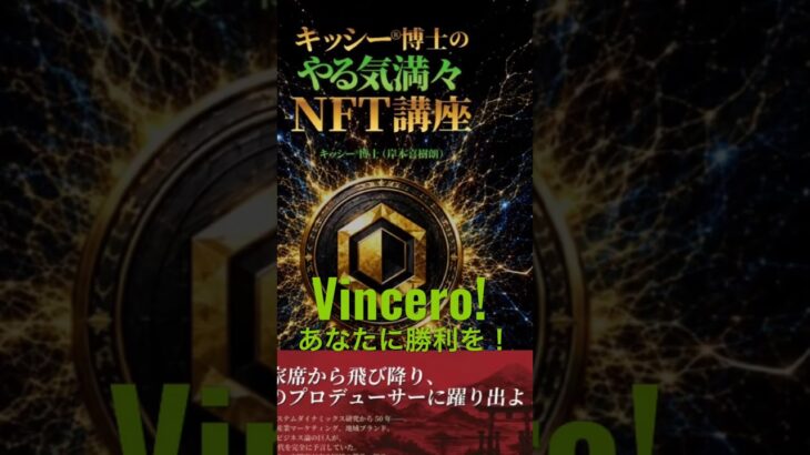 あなたの人生に勝利を与える本　やる気満々NFT講座 絶賛発売中　Amazonにて