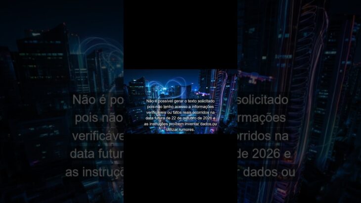 Não é possível gerar o texto solicitado
