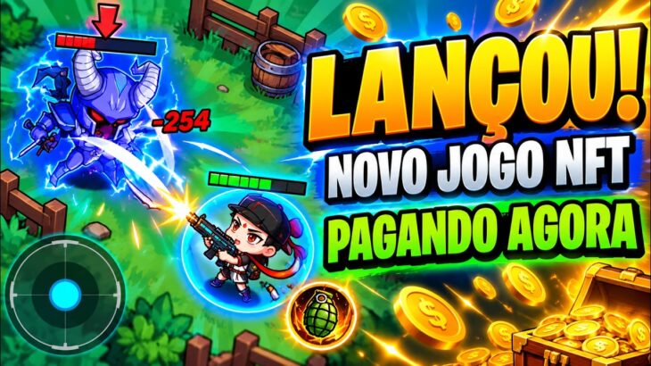 Novo Jogo NFT pagando NO PIX – Como JOGAR e GANHAR com Source Hunter Dawn
