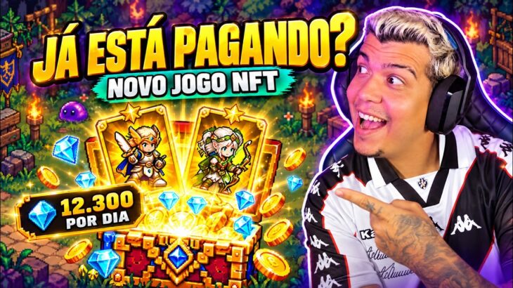 PIXEL AFK: novo jogo NFT do Telegram JÁ ESTÁ PAGANDO? Testei e mostro quanto rende