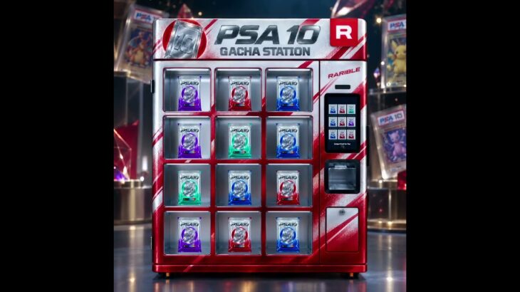 PSA 10 Gacha Station NFT Drop: Guaranteed Gem Mint Cards & $50k Prizes! | 85/100
