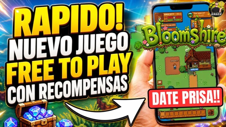 🚀RAPIDO! NUEVO Juego NFT GRATIS con RECOMPENSAS (Date PRISA!) 💥NFT FREE TO PLAY💥BLOOMSHIRE