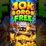 Regalo 10,000 de oro en Cats VS Zombies 🎁🔥 #shorts #playtoearn