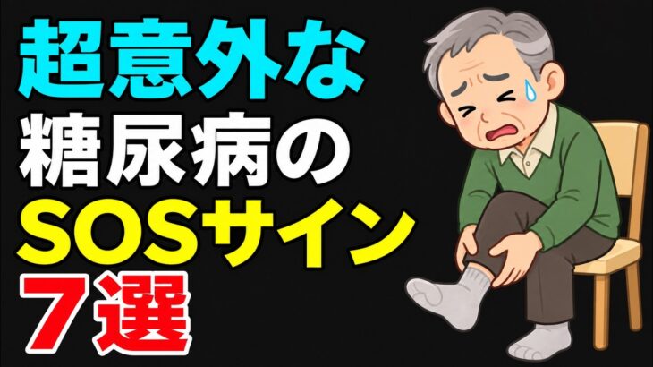 糖尿病を疑う意外すぎるSOSサイン7選！【放置厳禁】