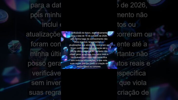 Só que eu não tenho acesso a informações