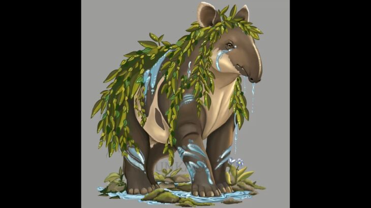 Tapir #digital #nft #procreate #illustration #artist