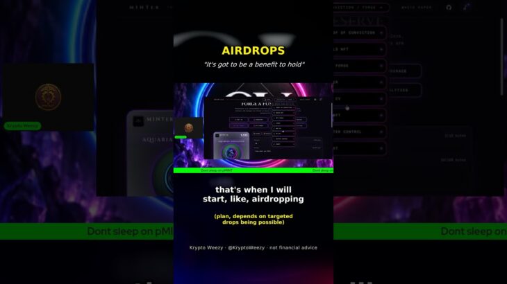 Targeted airdrops: Earthur, give us NFT-specific drops #shorts