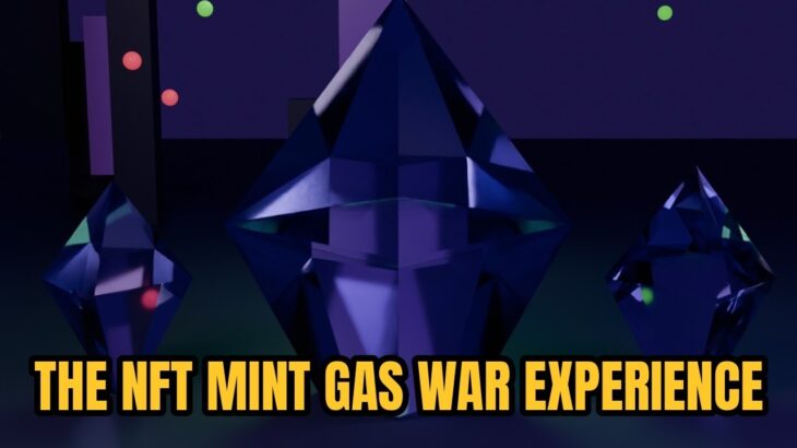 The NFT Mint GAS WAR Experience ⛽ #Shorts