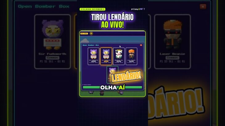 Tirou LENDÁRIO ao vivo! 🟡 Solana Bombers