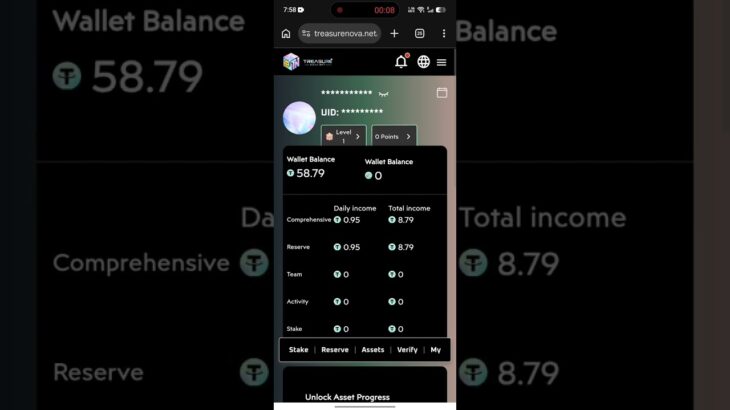 Today earning| Treasure nft update Today| Nova nft.