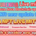 Treasure Nft Fun // Today Nova Nft Live Mitting Video Nova Nft Blockchain Releted Information Update