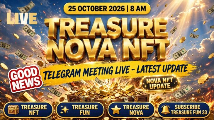 Treasure Nova Fun // Nova nft new update today treasure nft withdrawal update🗞️ tuft token update