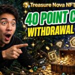Treasure Nova Nft // Treasure Nova Nft 40 Point Reward Claim Update Today Nova Nft Withdrawal Update