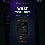 What You Get: E-books, Courses and NFT #AONE