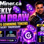 Who Won 25 GoMining Tokens? NFT Miner CA Weekly Clan Draw #2 | October 1