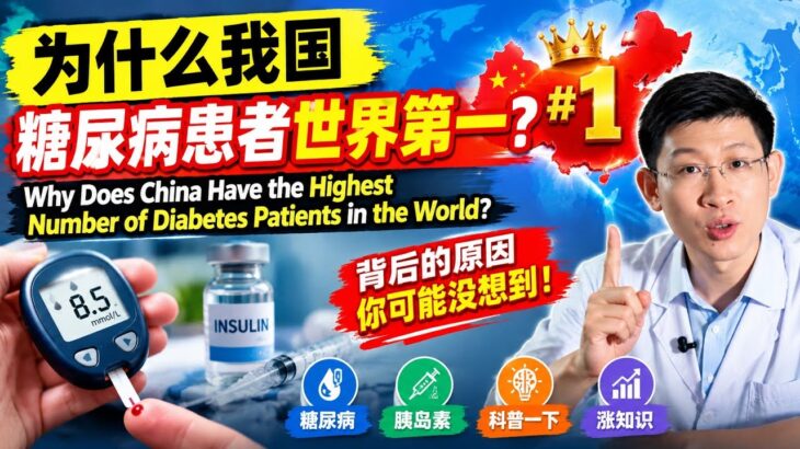 🇨🇳 为什么我国糖尿病患者这么多？原因令人意外！😱 |Why Does China Have So Many Diabetes Patients?