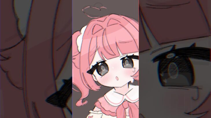 糖尿病に突き刺さる歌詞。   #イラストメイキング #イラスト #illustration #手描き #vtuber #新人vtuber #shorts